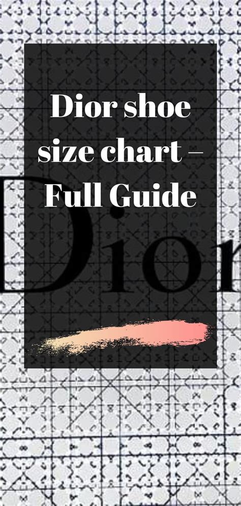 prix dior chaussure|dior shoe size chart.